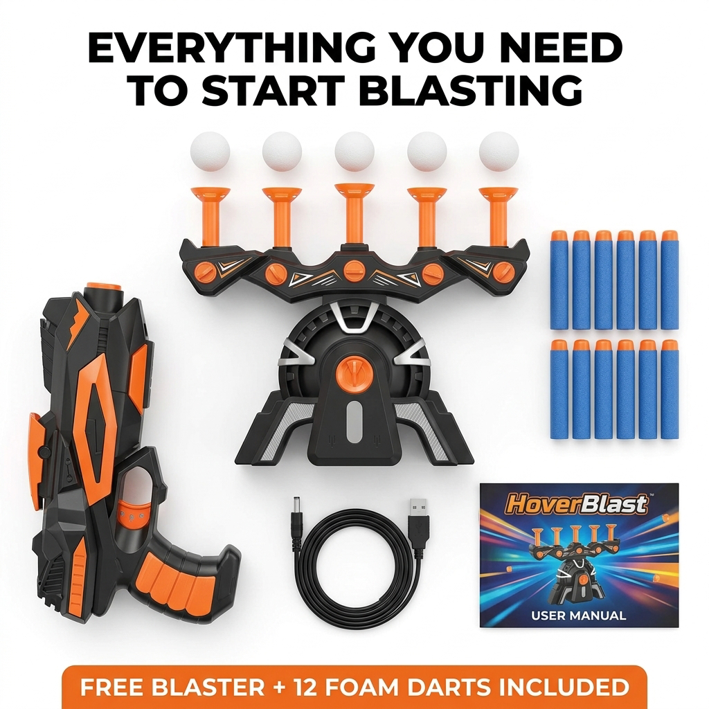 HoverBlast™ Target Shooting Game